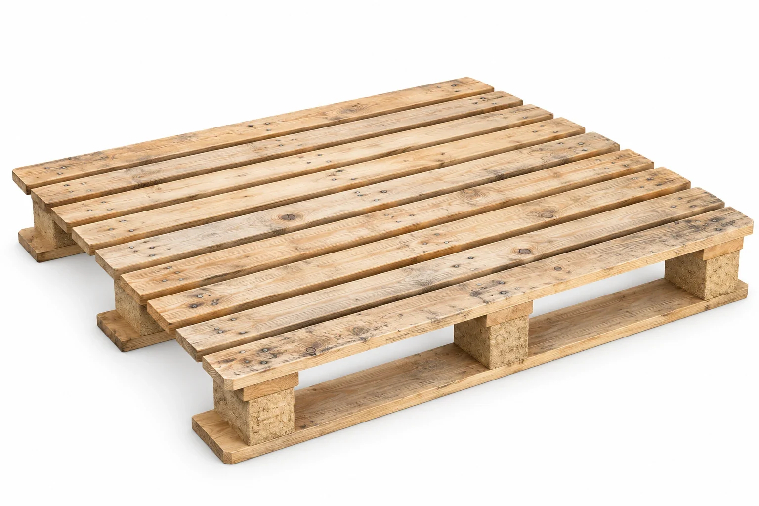 Used CP1 wooden pallet example, 1200 × 1000 mm